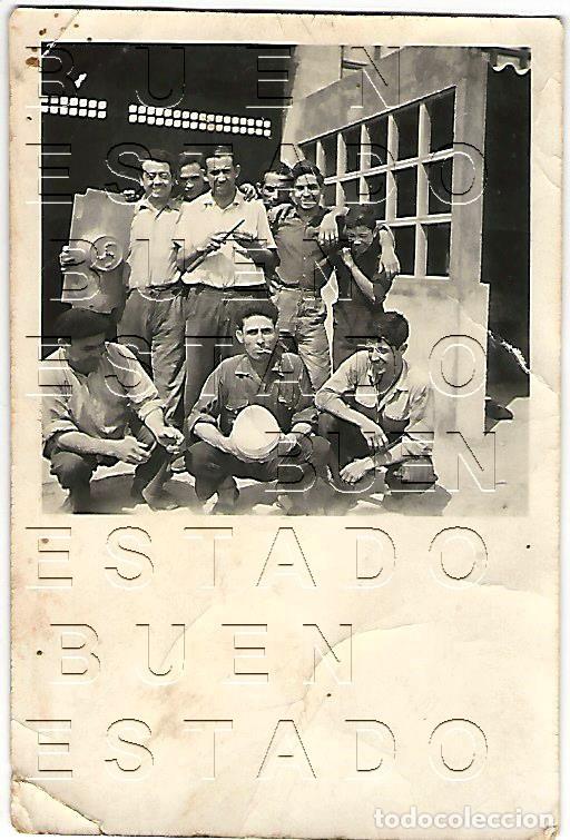 Fotograf&iacute;a antigua: COSTUMBRISMO LA CUEVA DE LA MORA RIOTINTO HUELVA PROCEDENTE FOTOGRAFIA UNICA 9X6 M39