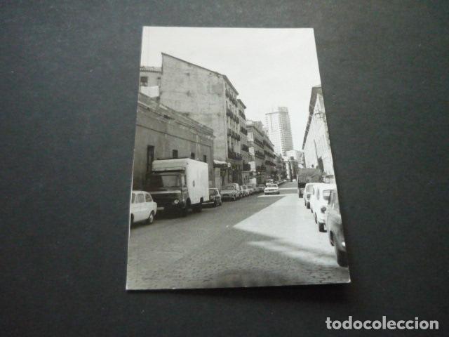 Alte Fotografie: MADRID CALLE DEL CONDE DUQUE ANTIGUA FOTOGRAFIA 8 X 12 CM