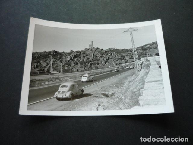 Alte Fotografie: TORRELODONES MADRID CARRETERA DE LA CORU&Ntilde;A ANTIGUA FOTOGRAFIA 7,5 X 10,5 CM