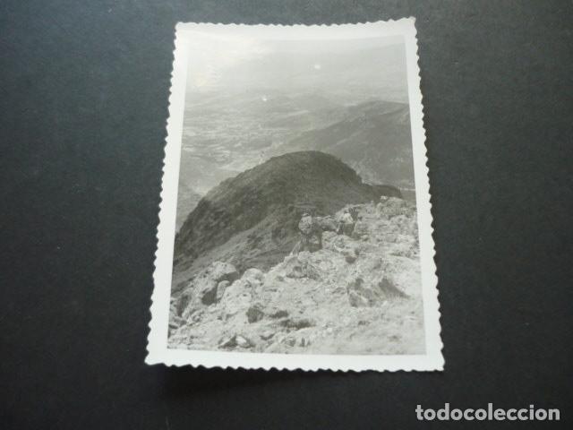 Photographie ancienne: SIERRA DE GUADARRAMA MADRID VISTA DESDE LA MALICIOSA ANTIGUA FOTOGRAFIA 7,5 X 10 CM
