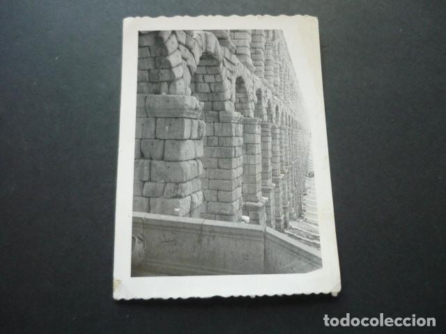 Photographie ancienne: SEGOVIA EL ACUEDUCTO ANTIGUA FOTOGRAFIA 12 X 8 CM