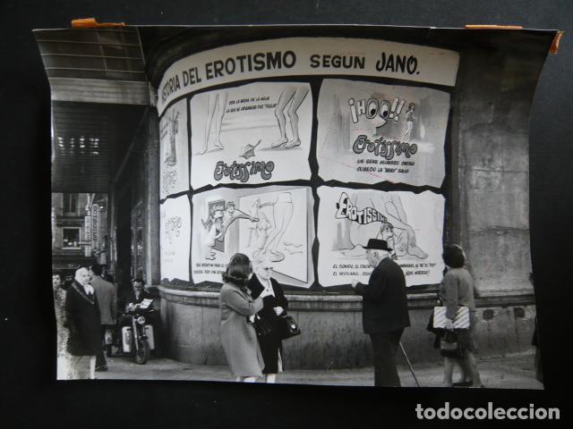 Antique Photography: CARTEL PELICULA EROTISSIMO CINE DEL CALLAO MADRID SEGUN JANO ANTIGUA FOTOGRAFIA 18 X 24 CM