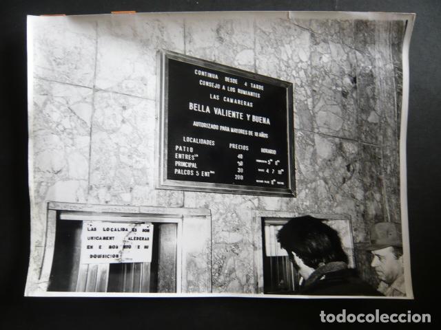 Alte Fotografie: PRECIOS CINE SESION CONTINUA MADRID ANTIGUA FOTOGRAFIA 18 X 24 CM