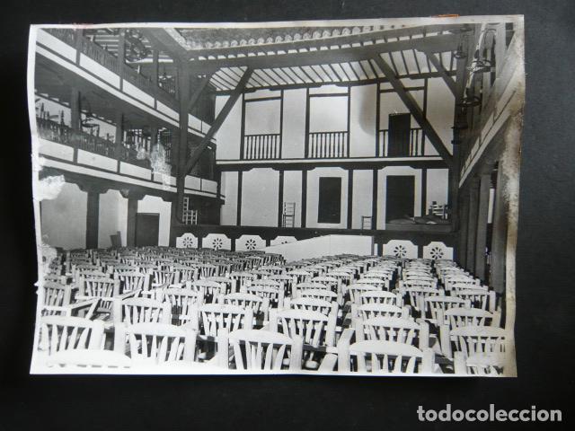 Antique Photography: ALMAGRO CIUDAD REAL CORRAL DE COMEDIAS ANTIGUA FOTOGRAFIA 18 X 24 CM