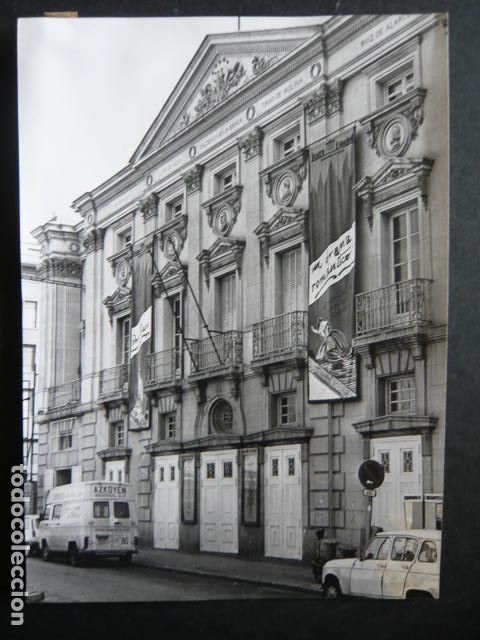 Alte Fotografie: MADRID TEATRO ESPA&Ntilde;OL FUNCION UN DRAMA ROMANTICO ANTIGUA FOTOGRAFIA 18 X 13 CM
