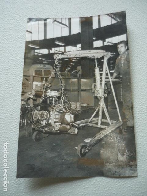 Antique Photography: MADRID TALLER REPARACION AUTOMOVILES CITROEN ANTIGUA FOTOGRAFIA ORIGINAL 12 X 18 CM