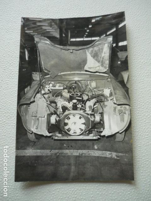 Fotografia antiga: MADRID TALLER REPARACION AUTOMOVILES CITROEN ANTIGUA FOTOGRAFIA ORIGINAL 12 X 18 CM