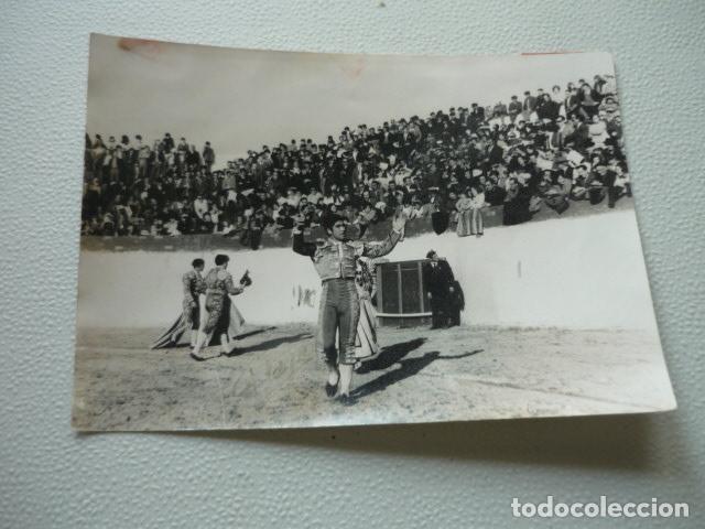 Antique Photography: JOSE FALCON TORERO EN PLASENCIA CACERES ANTIGUA FOTOGRAFIA ORIGINAL 13 X 18 CM