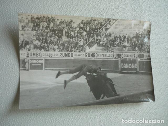 Photographie ancienne: SAN SEBASTIAN DE LOS REYES MADRID CORRIDA TOROS EL LEVANTINO ANTIGUA FOTOGRAFIA ORIGINAL 12 X 18 CM