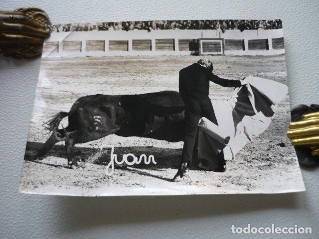 Antique Photography: LINARES JAEN CORRIDA TOROS CURRO VAZQUEZ TORERO ANTIGUA FOTOGRAFIA ORIGINAL 13 X 18 CM
