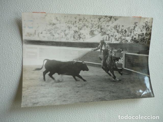 Antique Photography: SAN SEBASTIAN DE LOS REYES LOLITA MU&Ntilde;OZ TORERA REJONEADORA ANTIGUA FOTOGRAFIA ORIGINAL 18 X 12 CM
