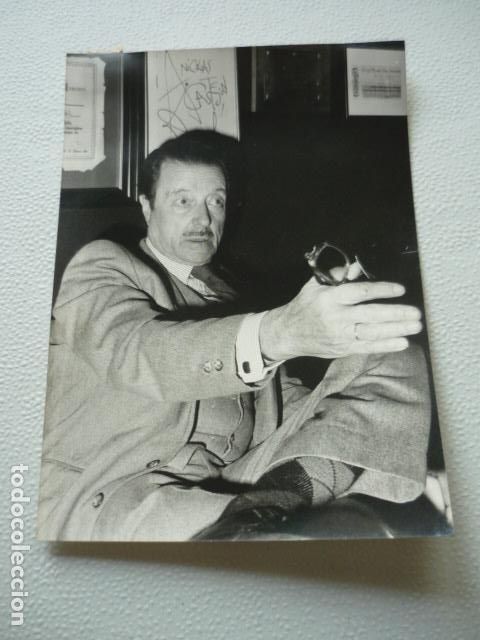 Fotografia antica: LUIS GONZALEZ PRESIDENTE ASOC. NACIONAL DE BEBIDAS ANTIGUA FOTOGRAFIA ORIGINAL 17 X 13 CM