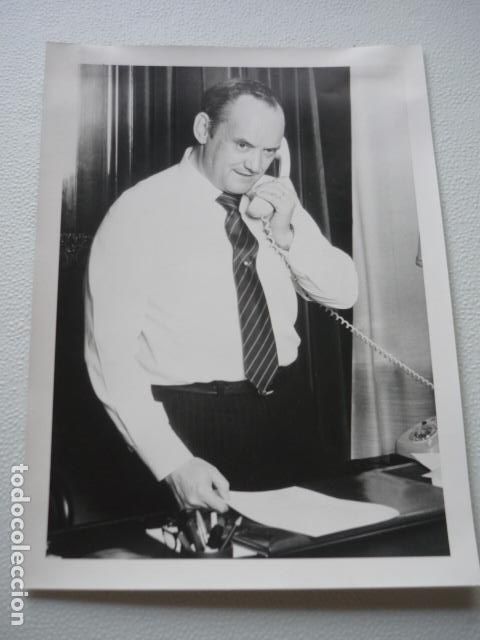 Fotografia antica: JOSE MARIA ESCONDRILLAS PRESIDENTE EXPLOSIVOS RIO TINTO ANTIGUA FOTOGRAFIA ORIGINAL 18 X 24 CM