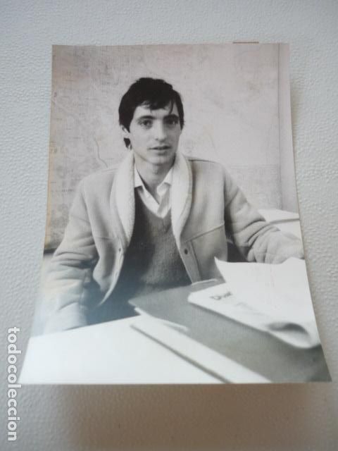 Fotografia antica: GETAFE MADRID PRESIDENTE ASOCIAC. SINDROME TOXICO ANTIGUA FOTOGRAFIA ORIGINAL 18 X 13 CM