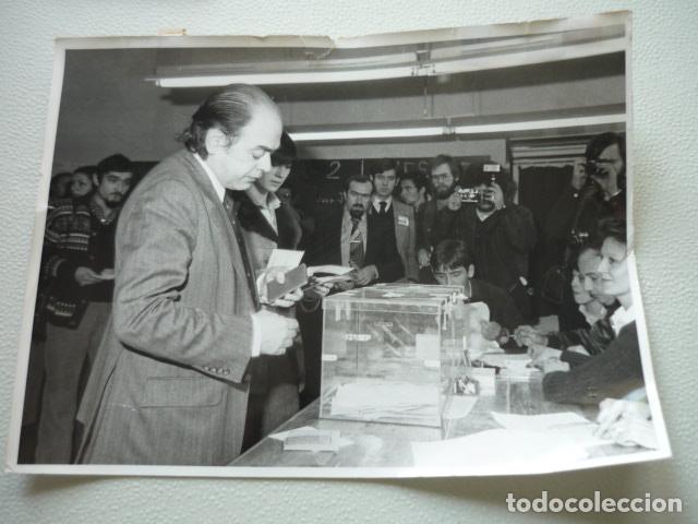 Alte Fotografie: JORDI PUJOL POLITICO CATALAN ANTIGUA FOTOGRAFIA ORIGINAL 24 X 18 CM