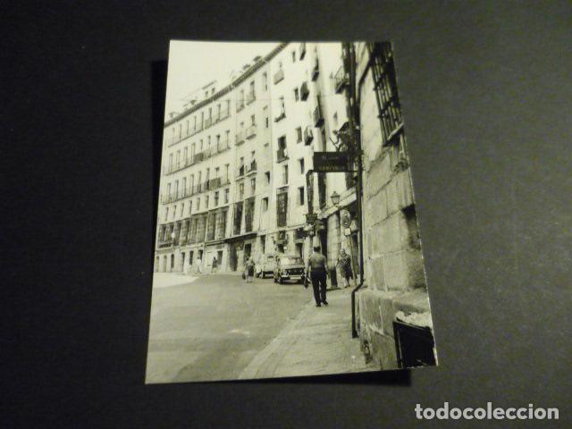 Alte Fotografie: MADRID CAVA DE SAN MIGUEL ANTIGUA FOTOGRAFIA 8 X 12 CM