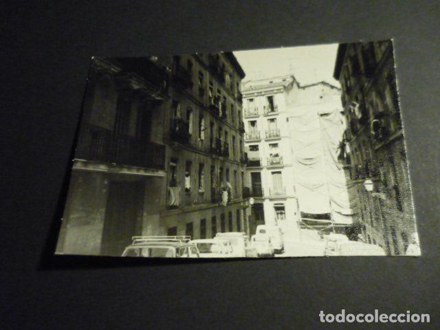 Antique Photography: MADRID CALLE ANTIGUA FOTOGRAFIA 8 X 12 CM