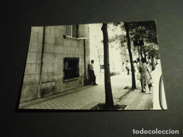 Antique Photography: MADRID CALLE SAN BERNARDO ANTIGUA FOTOGRAFIA 8 X 12 CM