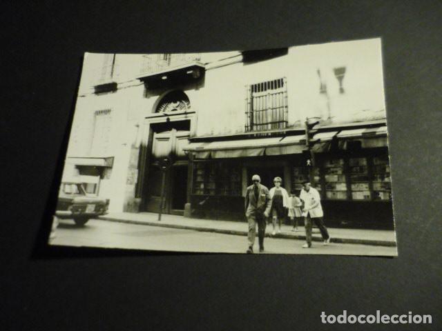 Alte Fotografie: MADRID CALLE SAN BERNARDO ANTIGUA FOTOGRAFIA 8 X 12 CM