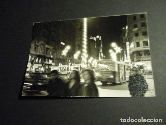 Alte Fotografie: MADRID PLAZA DEL CALLAO ANTIGUA FOTOGRAFIA 8 X 12 CM