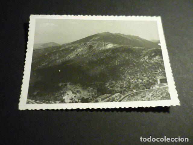 Fotograf&iacute;a antigua: NAVACERRADA MADRID DESDE EL TELESILLA ANTIGUA FOTOGRAFIA 7,5 X 10,5 CM
