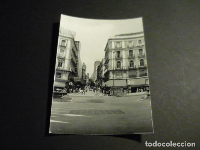Fotografia antica: MADRID PUERTA DEL SOL ANTIGUA FOTOGRAFIA 7,5 X 10,5 CM