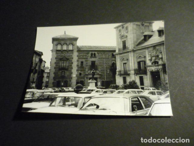 Photographie ancienne: MADRID PLAZA DE LA VILLA ANTIGUA FOTOGRAFIA 7,5 X 10,5 CM
