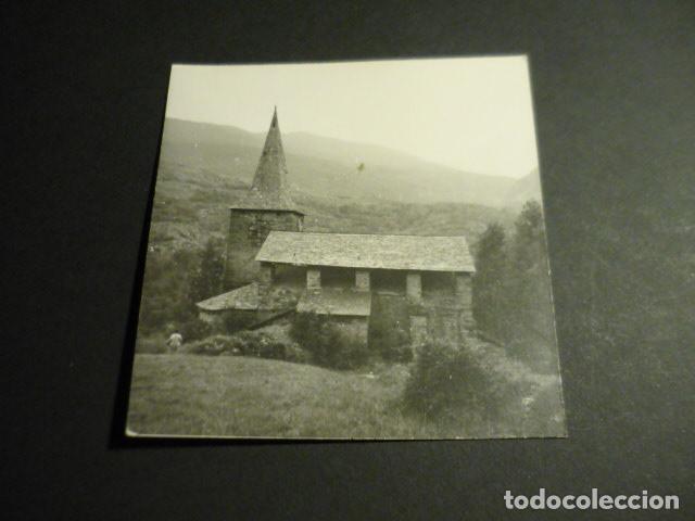 Fotografia antica: SANT LLOREN&Ccedil; DE ISAVARRE LERIDA ANTIGUA FOTOGRAFIA 9 X 9 CM