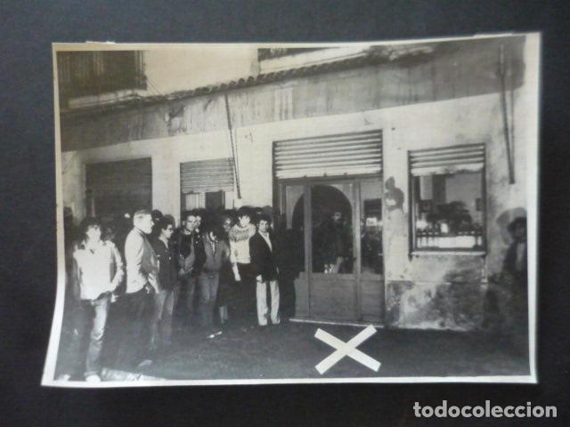 Fotografia antiga: BARCELONA ATENTADO TERRORISTA ETA ANTIGUA FOTOGRAFIA 18 X 24 CM