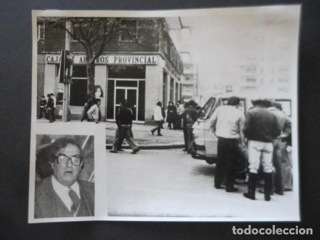 Photographie ancienne: SAN SEBASTIAN LUGAR DE UN TIROTEO ACONTECIDO ANTIGUA FOTOGRAFIA 20 X 26 CM
