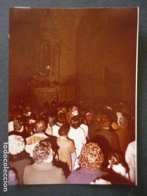Photographie ancienne: VITORIA ALAVA MISA POR ATENTADO A LA VIRGEN BLANCA ANTIGUA FOTOGRAFIA 18 X 13 CM