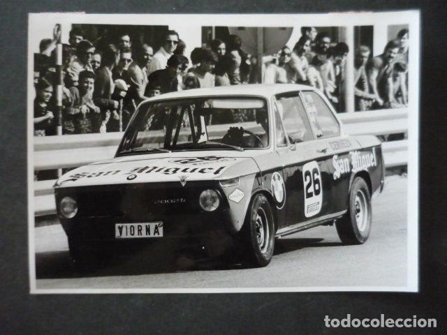 Alte Fotografie: IV GRAN PREMIO CIUDAD DE GRANOLLERS FERREIRO AUTOMOVILISMO ANTIGUA FOTOGRAFIA ORIGINAL 18 X 13 CM
