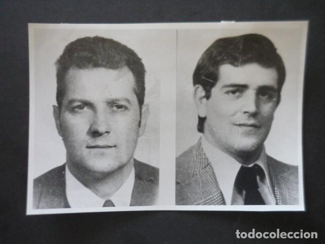 Fotograf&iacute;a antigua: BILBAO ASESINADOS ATENTADO TERROSTISTA ETA ANTIGUA FOTOGRAFIA 18 X 24 CM