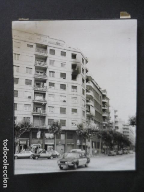 Alte Fotografie: BARCELONA ATENTADO TERROSTISTA ETA ANTIGUA FOTOGRAFIA 18 X 13 CM
