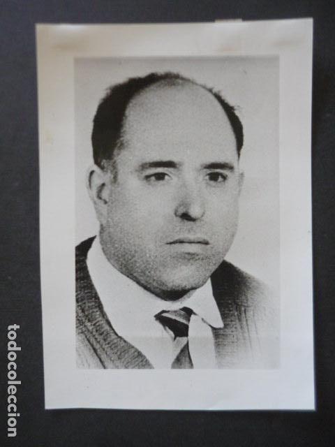 Alte Fotografie: SANTURCE VIZCAYA ATENTADO TERRORISTA ETA ASESINATO COMERCIANTE ANTIGUA FOTOGRAFIA 18 X 24 CM