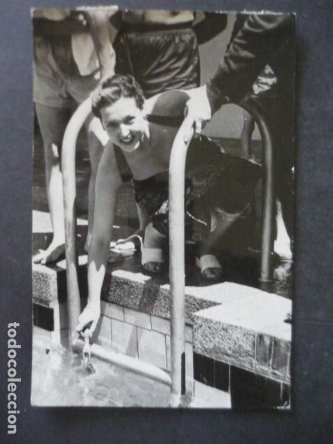 Fotografia antica: MADRID UNA PISCINA ANTIGUA FOTOGRAFIA 18 X 12 CM