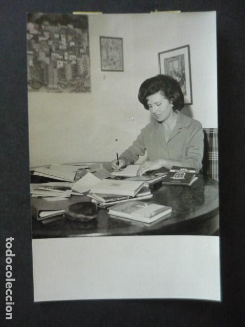 Fotografia antica: CATY JUAN DEL CORRAL PINTORA Y ESCRITORA ANTIGUA FOTOGRAFIA 18 X 12 CM