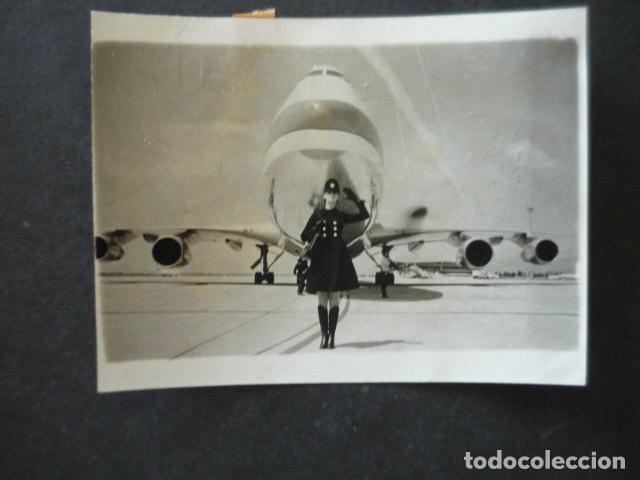 Fotografia antica: AZAFATA DE IBERIA ANTIGUA FOTOGRAFIA 9 X 12 CM