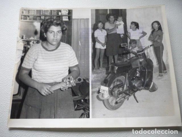 Alte Fotografie: LORCA MURCIA APARICION DE LA VIRGEN ANTIGUA FOTOGRAFIA ORIGINAL 25 X 20 CM