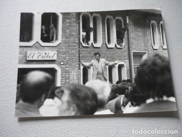 Fotograf&iacute;a antigua: ALBA DE TORMES SALAMANCA DISTURBIOS VISITA PAPA PALMA TROYA ANTIGUA FOTOGRAFIA ORIGINAL 13 X 18 CM