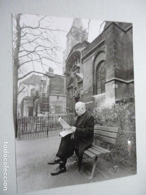 Fotograf&iacute;a antigua: EL PADRE BRUCK DOMENICO ANTIGUA FOTOGRAFIA ORIGINAL 18 X 24 CM