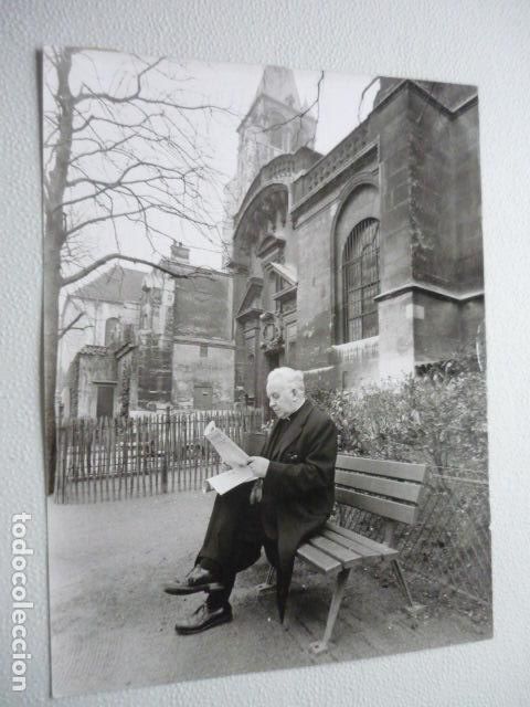 Fotograf&iacute;a antigua: EL PADRE BRUCK DOMENICO ANTIGUA FOTOGRAFIA ORIGINAL 18 X 24 CM