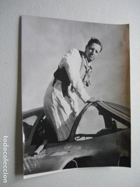 Fotograf&iacute;a antigua: TISBURY WILTSHIRE ACCIDENTE AEREO ANTIGUA FOTOGRAFIA ORIGINAL 15 X 20 CM