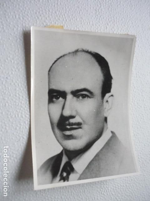 Alte Fotografie: TENIENTE CORONEL JOSE CALVO ACCIDENTE AVIACION SEGOVIA ANTIGUA FOTOGRAFIA ORIGINAL 11 X 8 CM