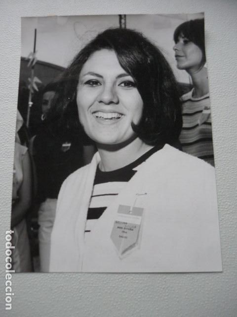 Fotograf&iacute;a antigua: MISS MADRID 1966 ANTIGUA FOTOGRAFIA ORIGINAL 18 X 24 CM