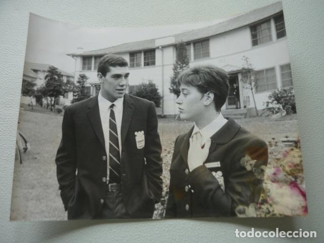 Photographie ancienne: MIGUEL TORRES Y MARIA BALLESTER DEPORTISTAS ANTIGUA FOTOGRAFIA ORIGINAL 18 X 24 CM