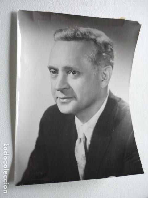 Fotografia antica: ENOCH LIGHT DIRECTOR DE ORQUESTA ANTIGUA FOTOGRAFIA ORIGINAL 18 X 24 CM