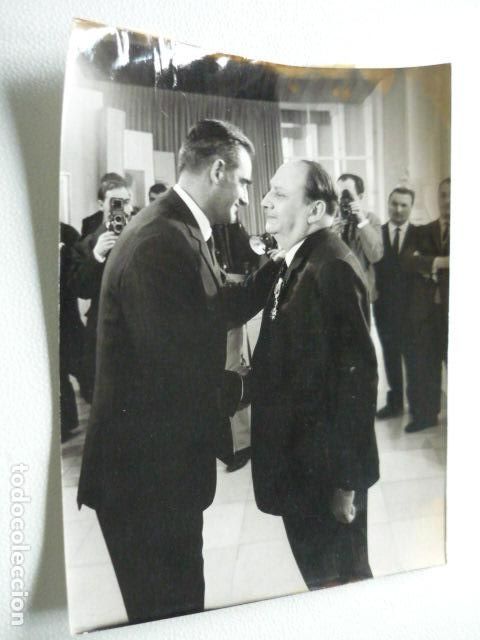 Fotografia antica: HENRI DE FRANCE CON PEYREFIHE ANTIGUA FOTOGRAFIA ORIGINAL 18 X 24 CM