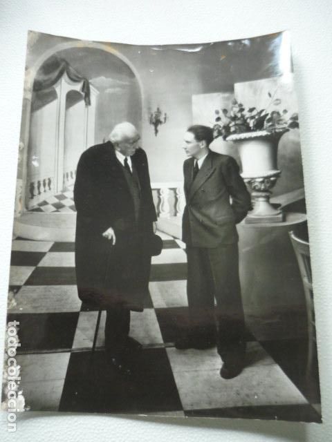 Fotografia antica: L. LUMIERE CON HENRI DE FRANCE ANTIGUA FOTOGRAFIA ORIGINAL 18 X 24 CM