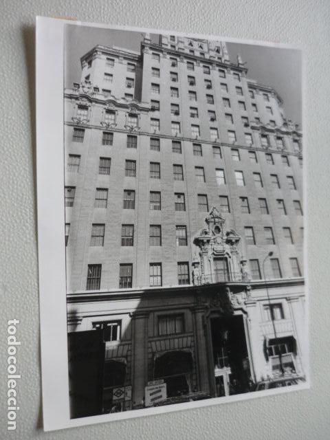 Fotografia antiga: MADRID TELEFONICA ANTIGUA FOTOGRAFIA ORIGINAL 18 X 24 CM
